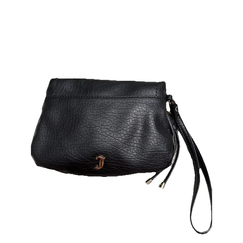 Black and Gold Juicy Couture‎ Wristlet EUC